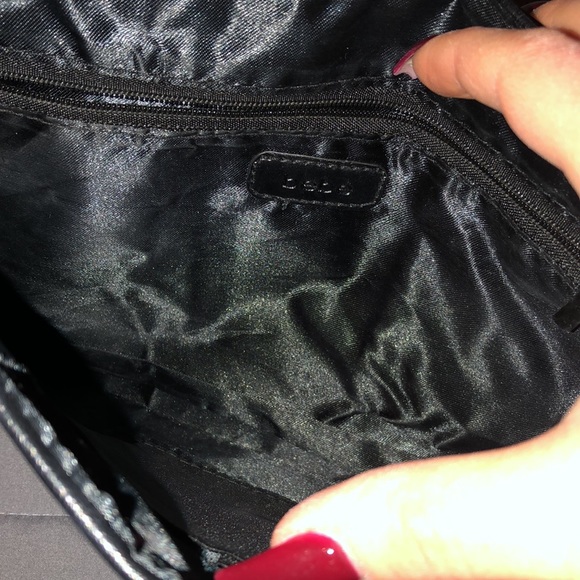 Bebe black silver stud clutch - Picture 4 of 6